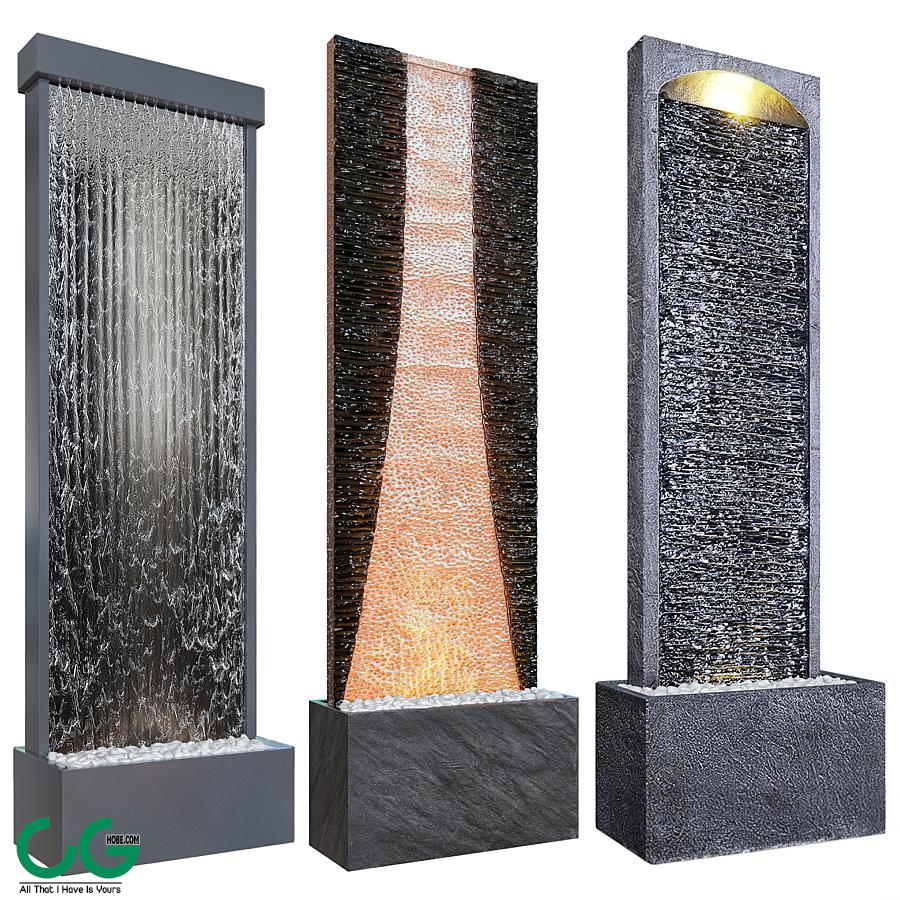 Wall watter waterfall 2